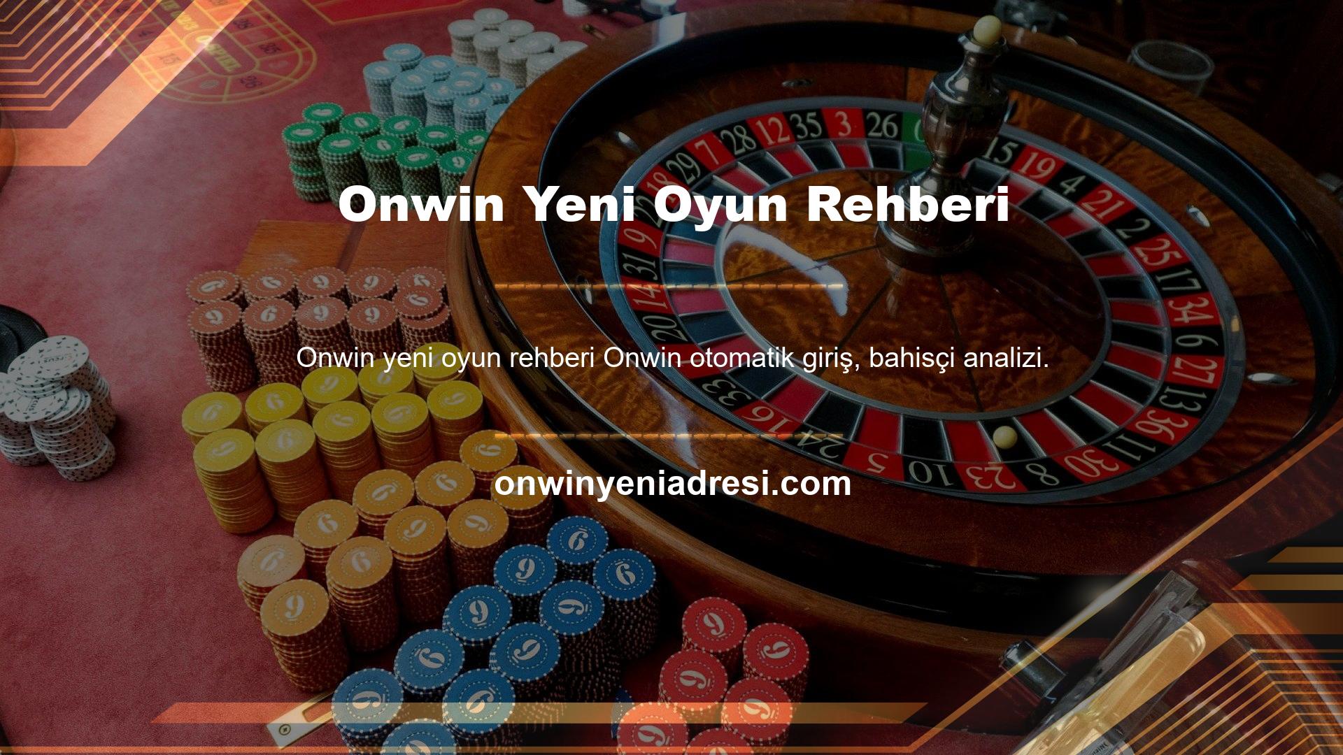 Onwin, Türkiye'deki en güvenilir çevrimiçi blackjack sitelerinden biridir
