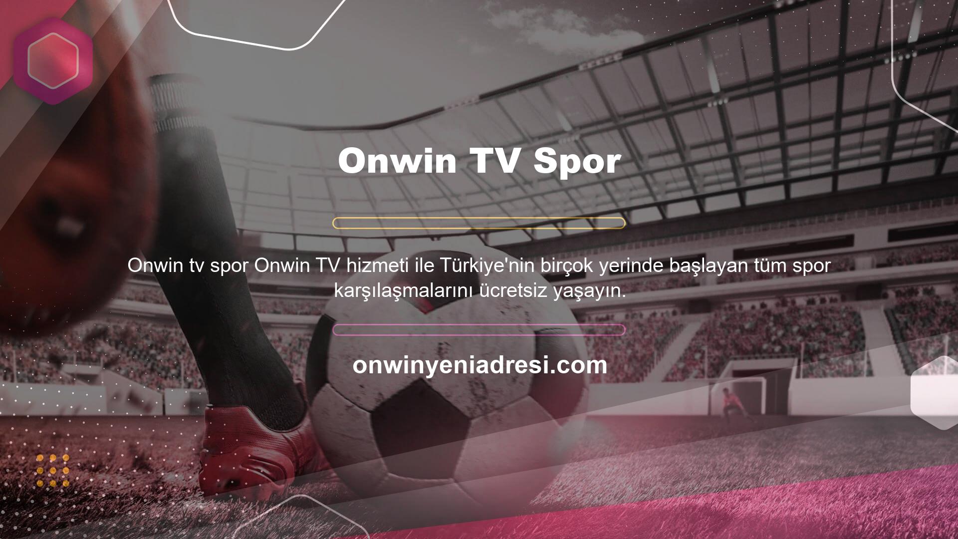Onwin TV Spor