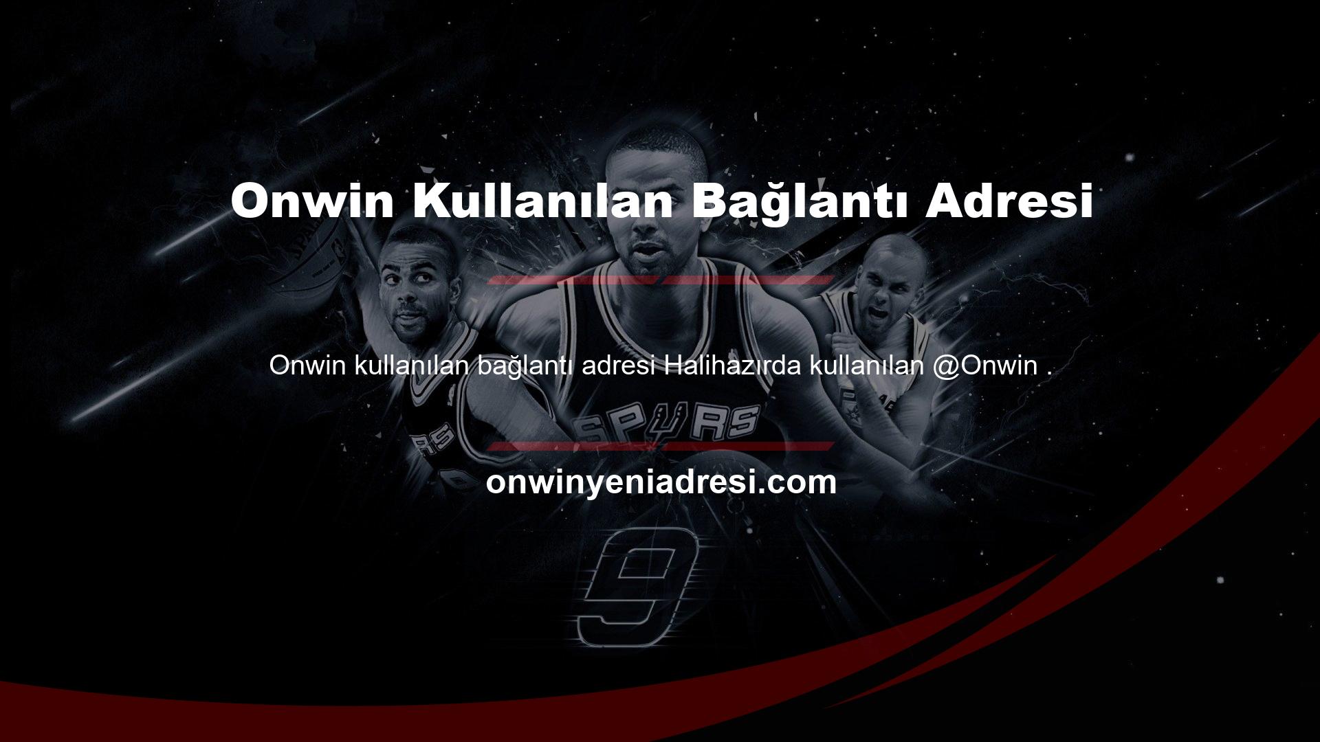 com adresinde Onwin yeni giriş adresi yayınlanmaktadır