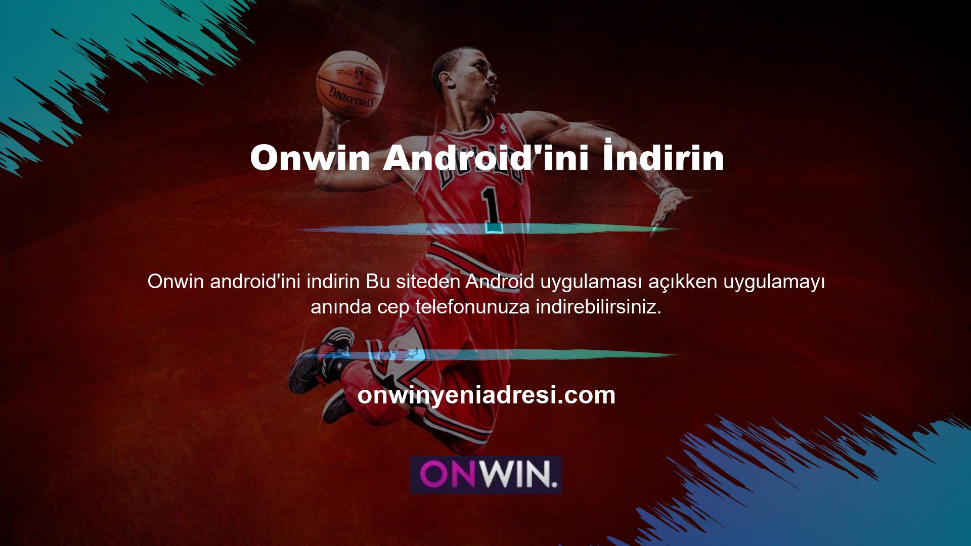 Sistem, iOS uygulaması gibi ücretsizdir ve Android uygulamasını destekleyen herhangi bir Onwin cep telefonundan indirilebilir