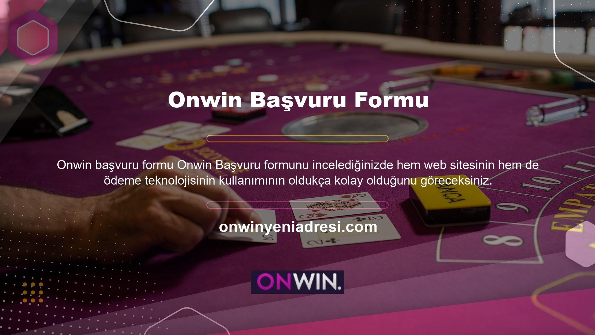 Onwin markası kullanıcıların sadece oyun oynayarak para kazanmasına izin vermiyor